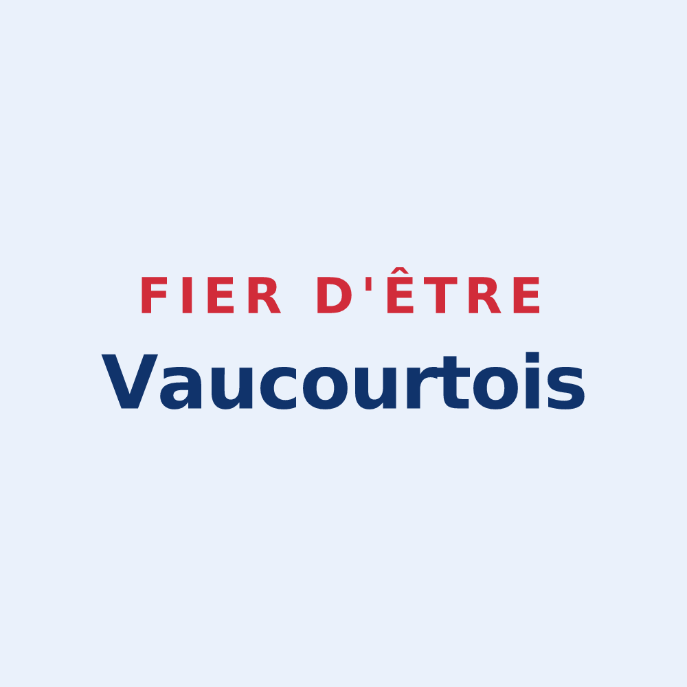Sticker « Fier d'être Vaucourtois » — design pour Vaucourt