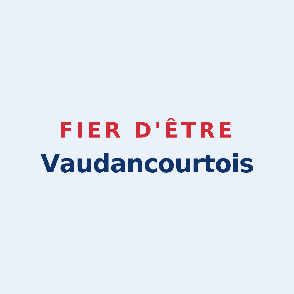 Sticker « Fier d'être Vaudancourtois » — design pour Vaudancourt