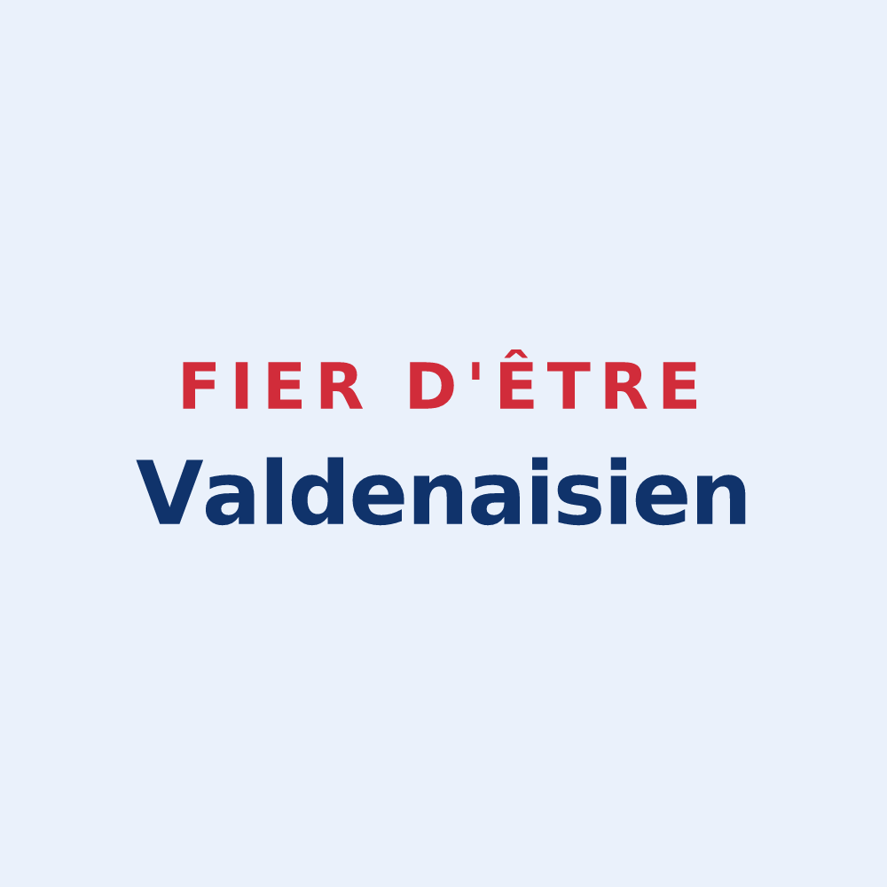 Sticker « Fier d'être Valdenaisien » — design pour Vaudelnay