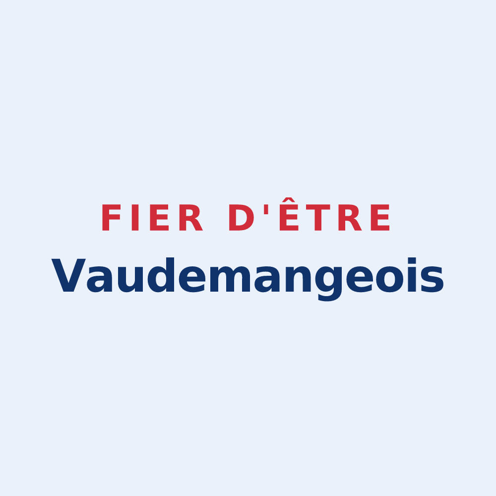 Sticker « Fier d'être Vaudemangeois » — design pour Vaudemange