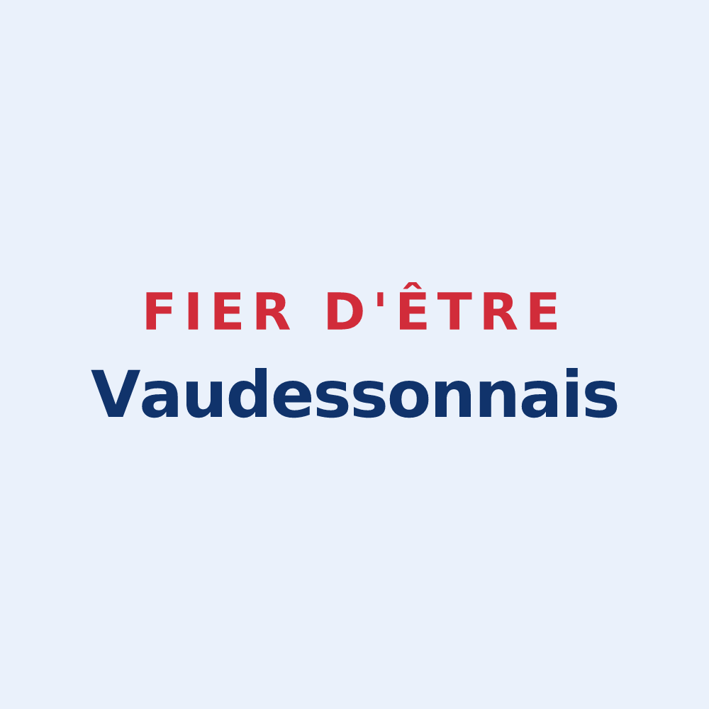 Sticker « Fier d'être Vaudessonnais » — design pour Vaudesson