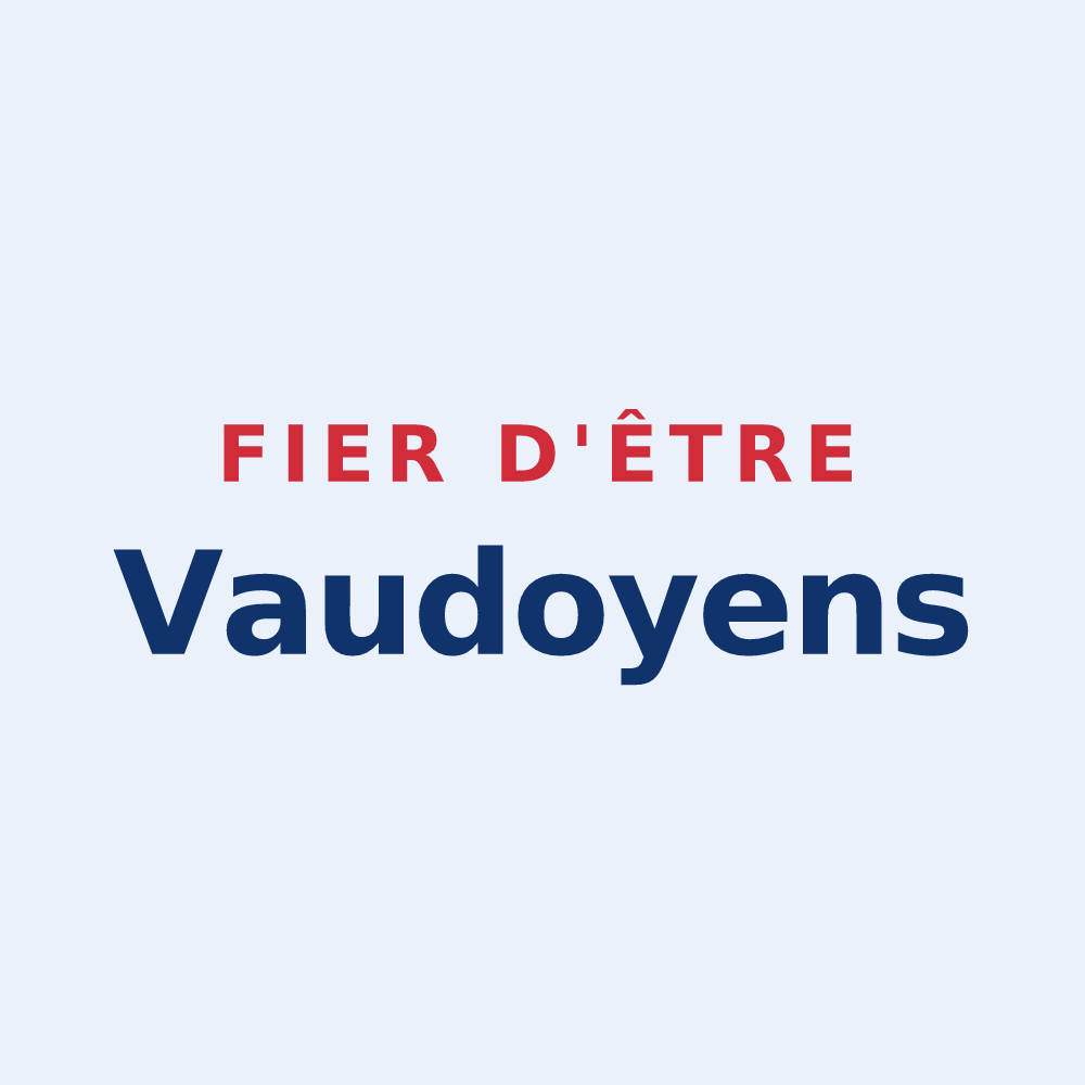 Sticker « Fier d'être Vaudoyens » — design pour Vaudoy-en-Brie