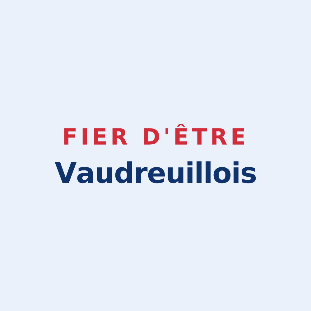 Sticker « Fier d'être Vaudreuillois » — design pour Vaudreuille