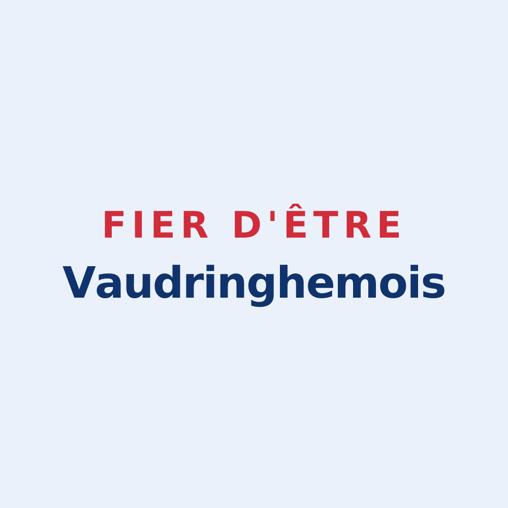 Sticker « Fier d'être Vaudringhemois » — design pour Vaudringhem