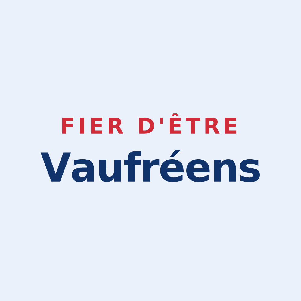 Sticker « Fier d'être Vaufréens » — design pour Vaufrey
