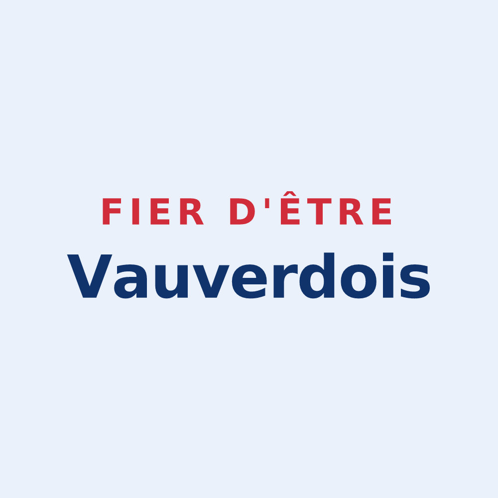 Sticker « Fier d'être Vauverdois » — design pour Vauvert