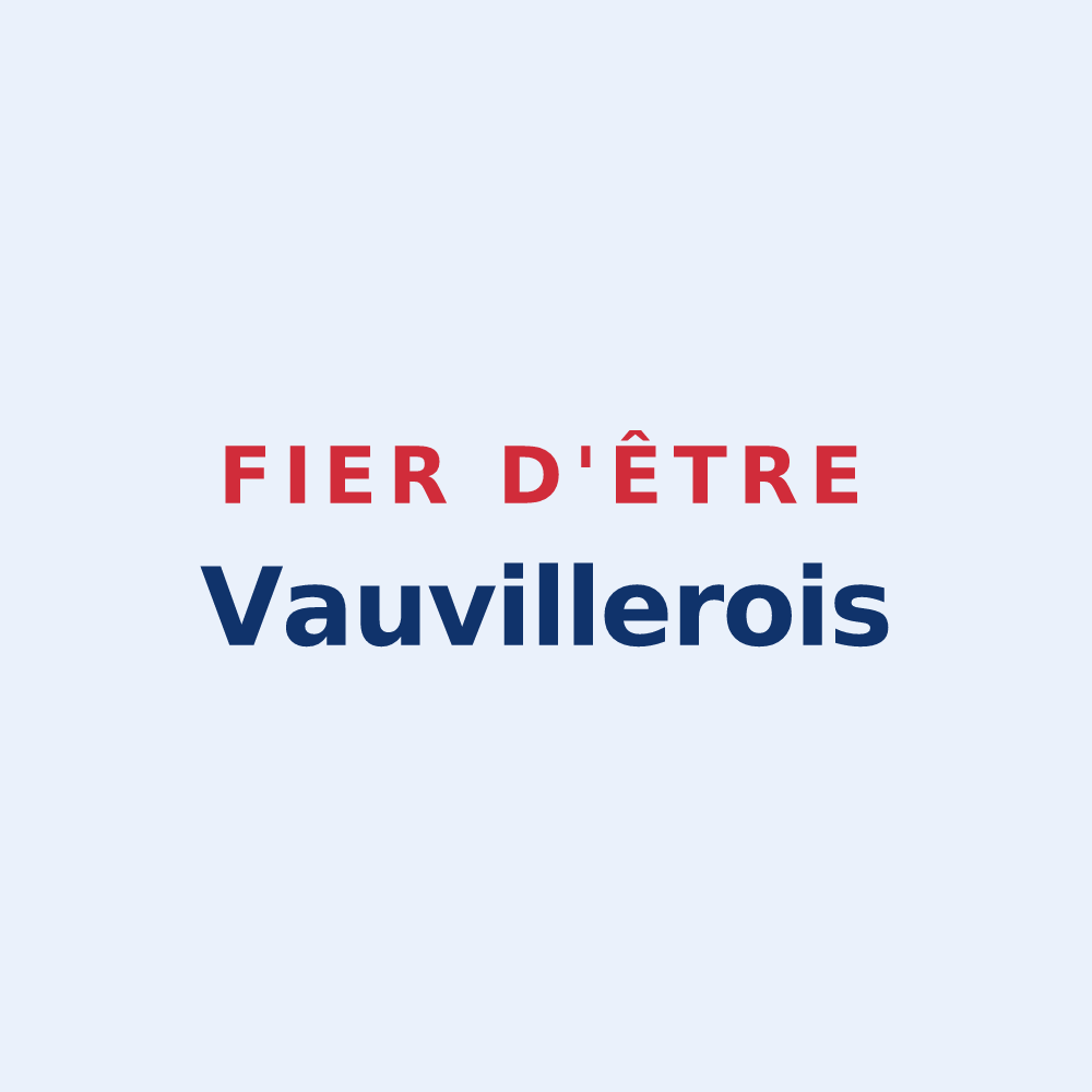 Sticker « Fier d'être Vauvillerois » — design pour Vauvillers