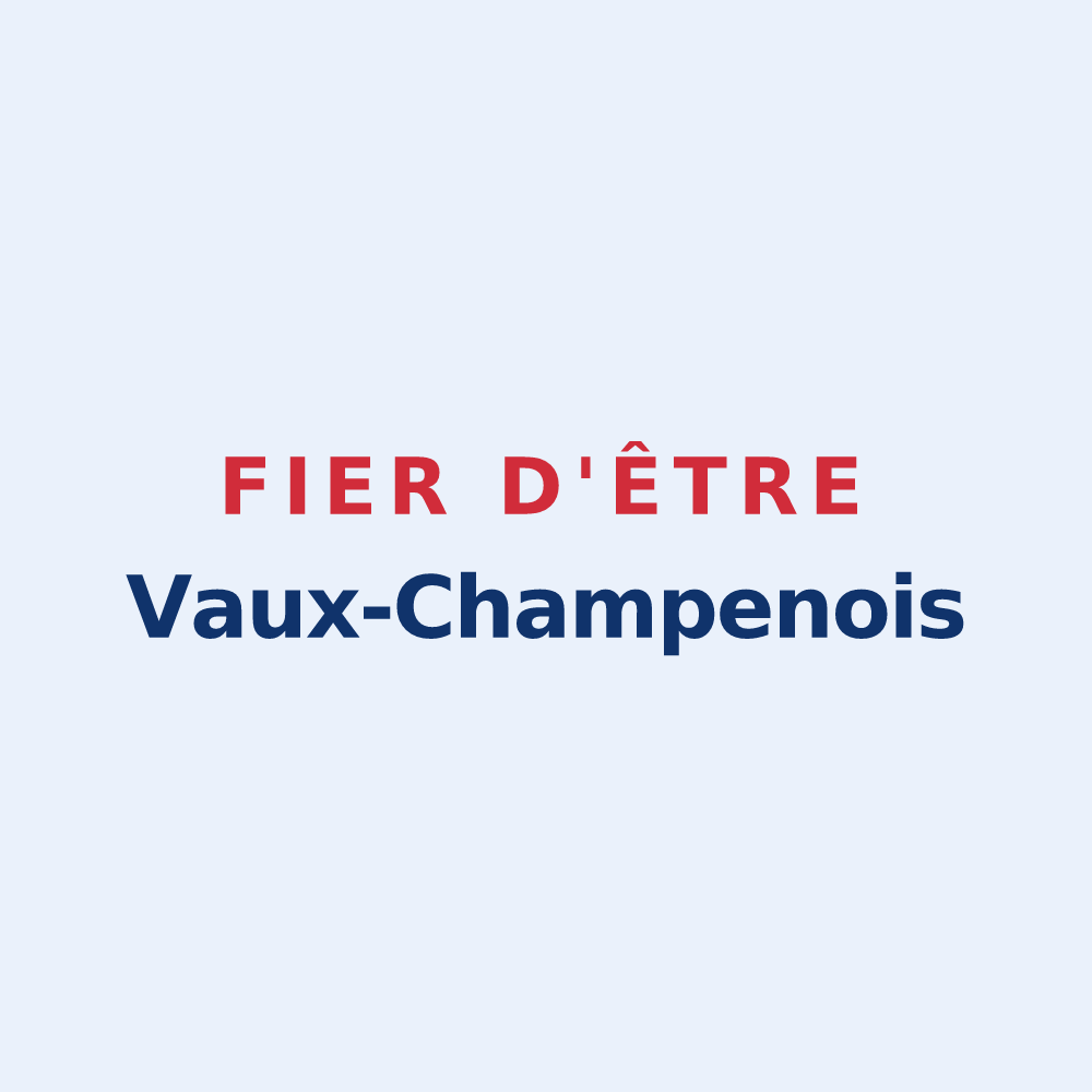 Sticker « Fier d'être Vaux-Champenois » — design pour Vaux-Champagne