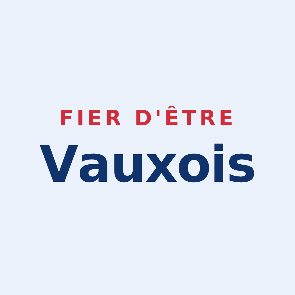 Sticker « Fier d'être Vauxois » — design pour Vaux-lès-Mouzon