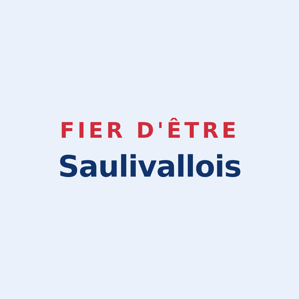 Sticker « Fier d'être Saulivallois » — design pour Vaux-Saules
