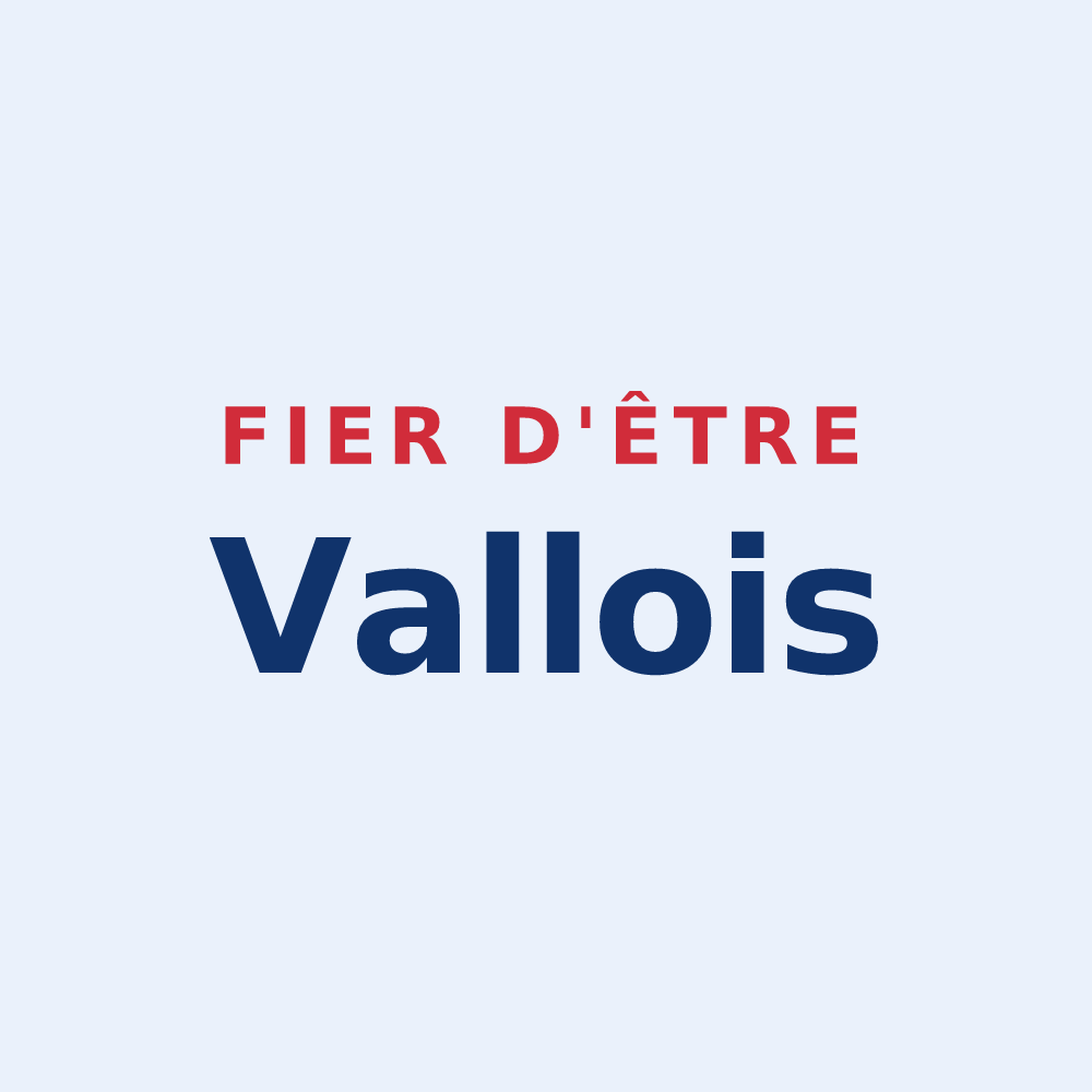 Sticker « Fier d'être Vallois » — design pour Vaux-sur-Eure