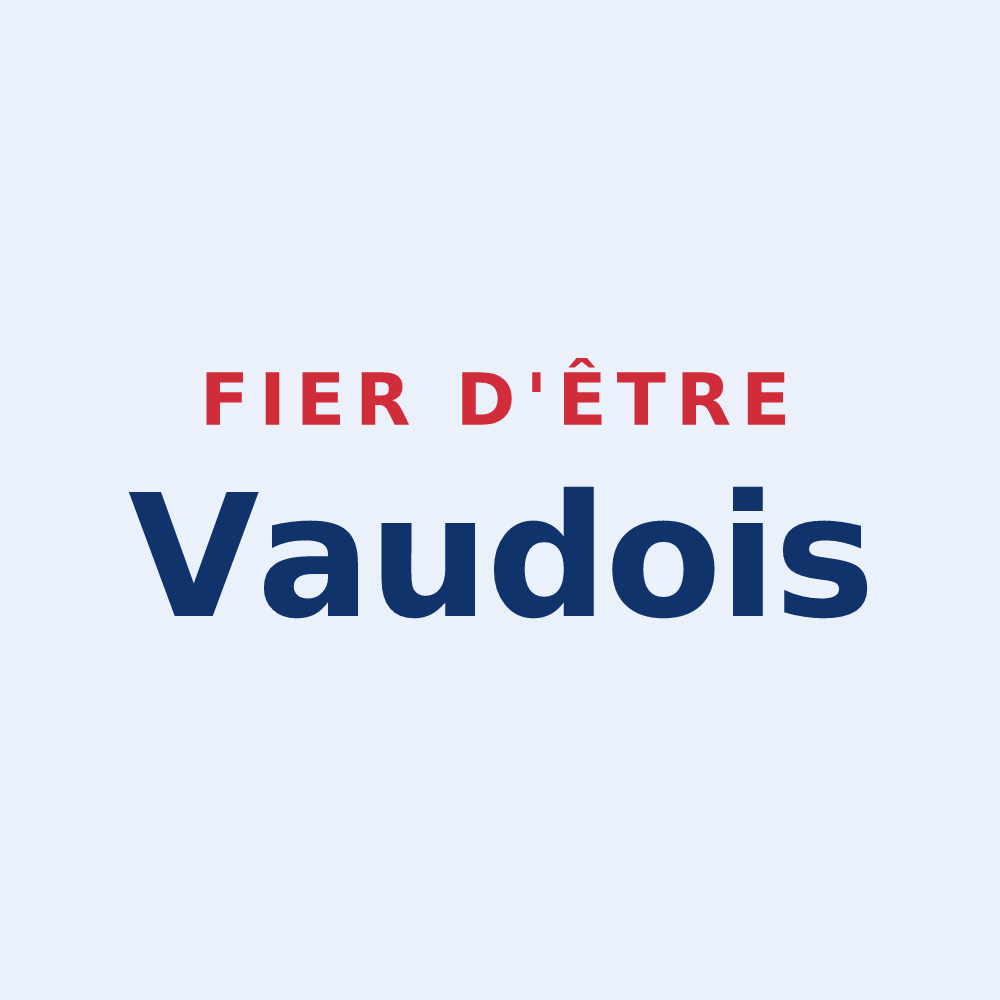 Sticker « Fier d'être Vaudois » — design pour Vaux