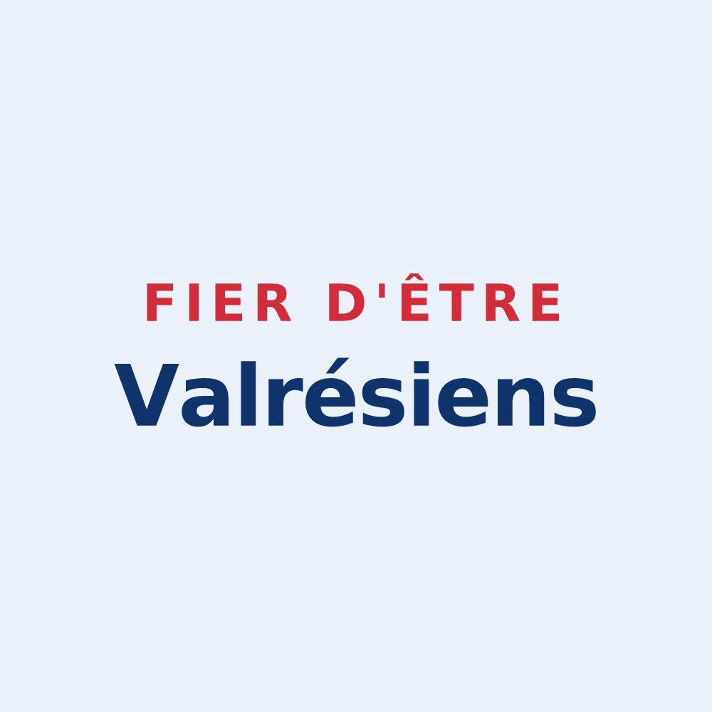 Sticker « Fier d'être Valrésiens » — design pour Vauxrezis