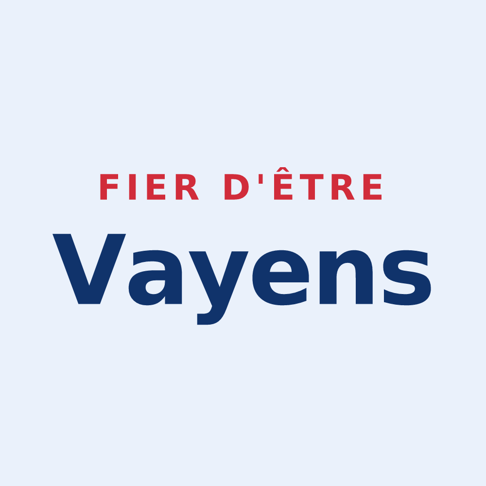 Sticker « Fier d'être Vayens » — design pour Vay