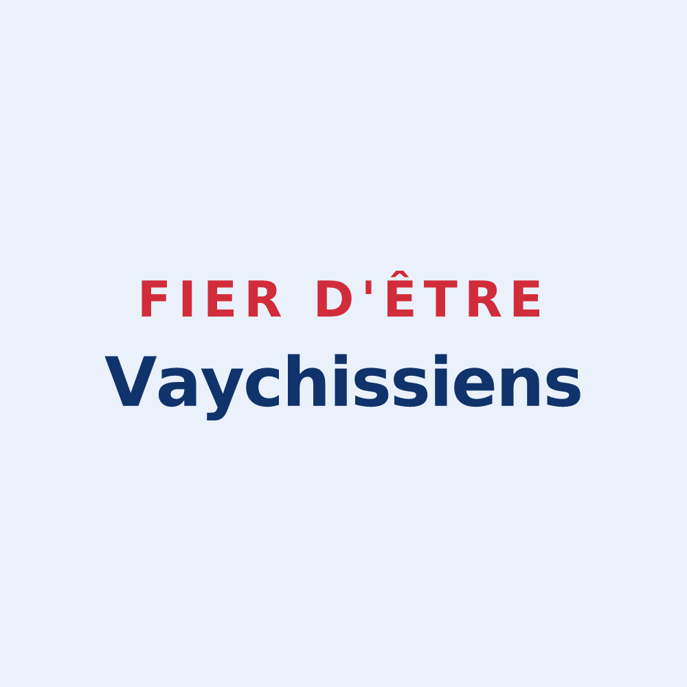 Sticker « Fier d'être Vaychissiens » — design pour Vaychis