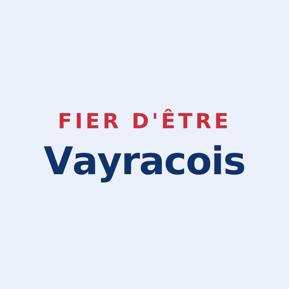 Sticker « Fier d'être Vayracois » — design pour Vayrac