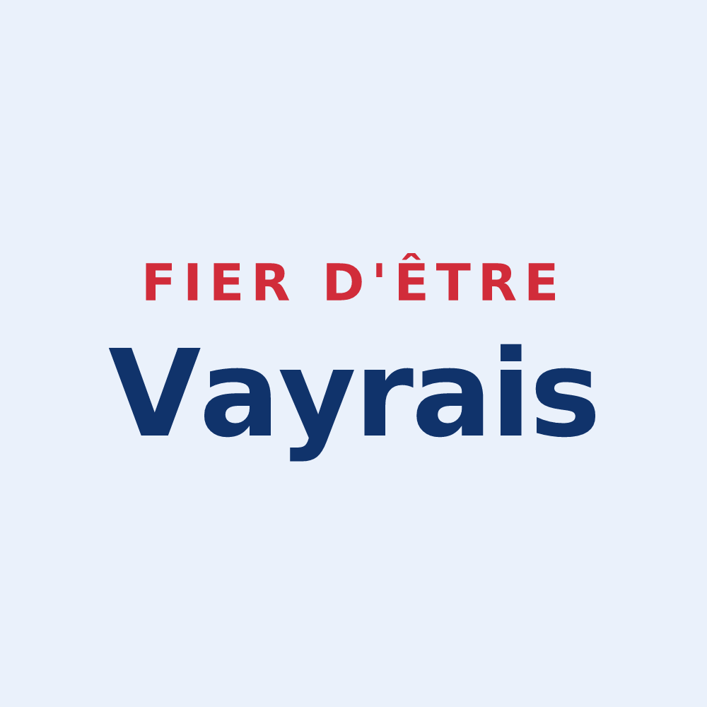 Sticker « Fier d'être Vayrais » — design pour Vayres