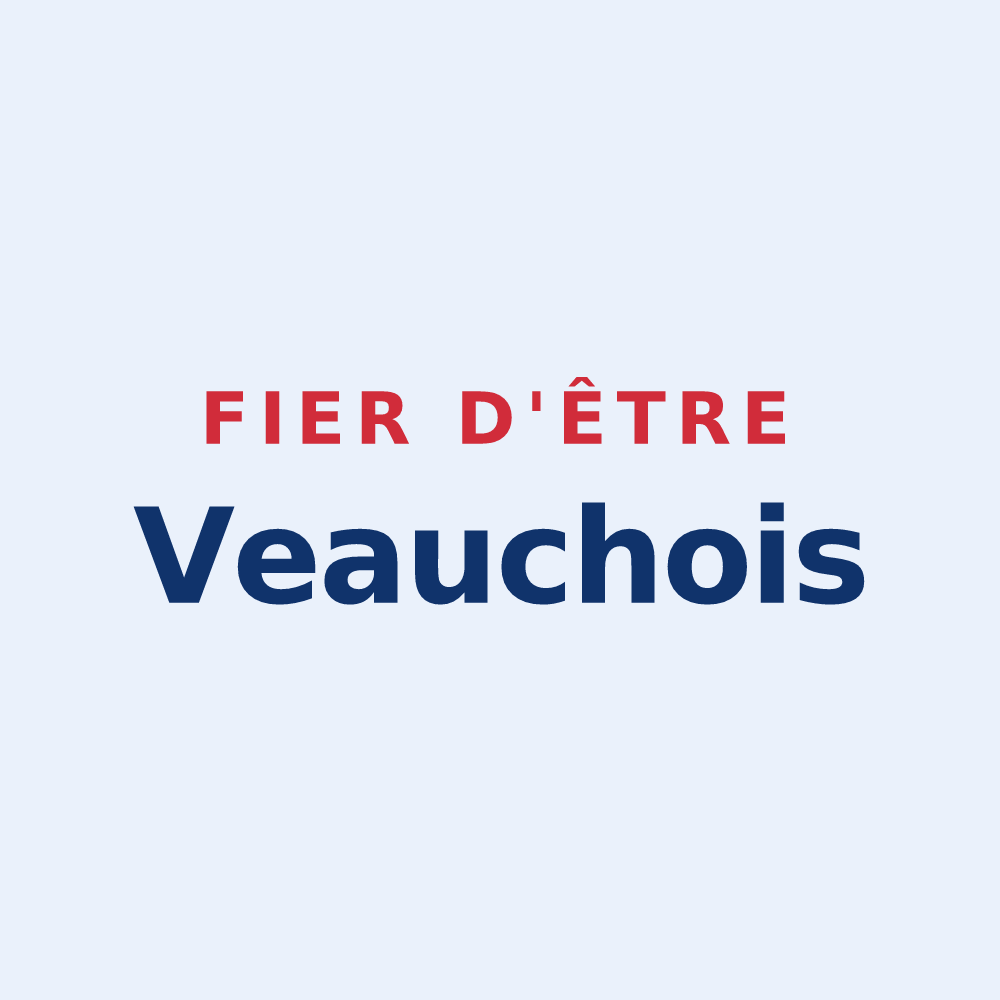 Sticker « Fier d'être Veauchois » — design pour Veauche