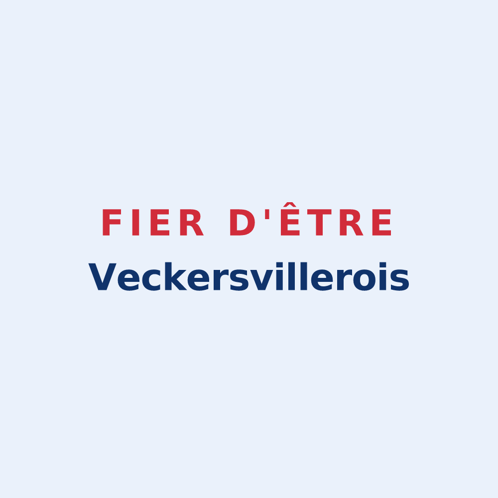 Sticker « Fier d'être Veckersvillerois » — design pour Veckersviller