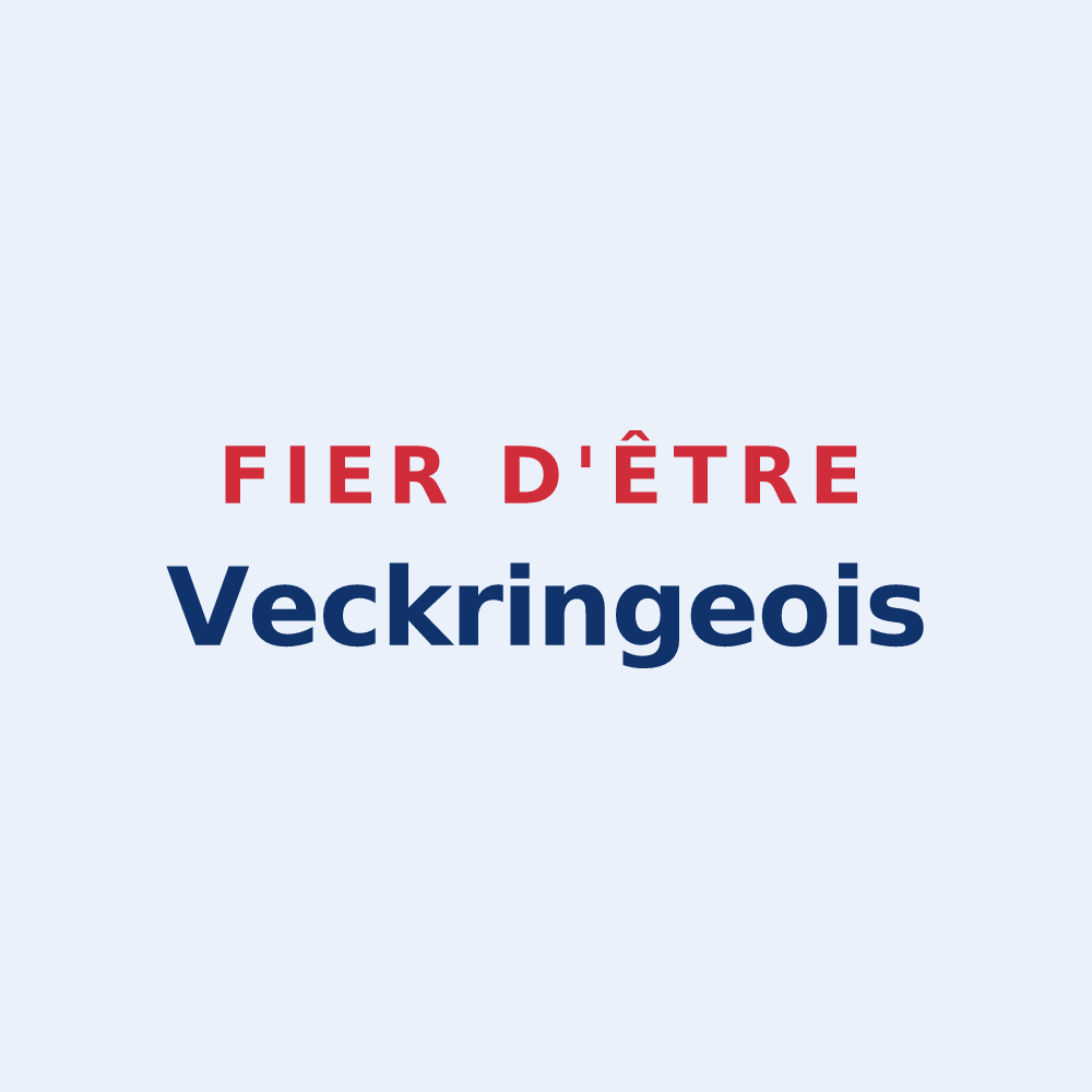 Sticker « Fier d'être Veckringeois » — design pour Veckring