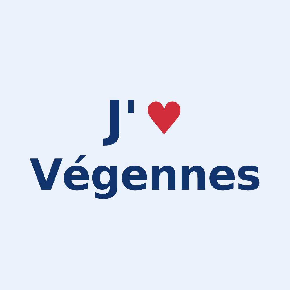 Sticker personnalisé Végennes — design J'aime Végennes