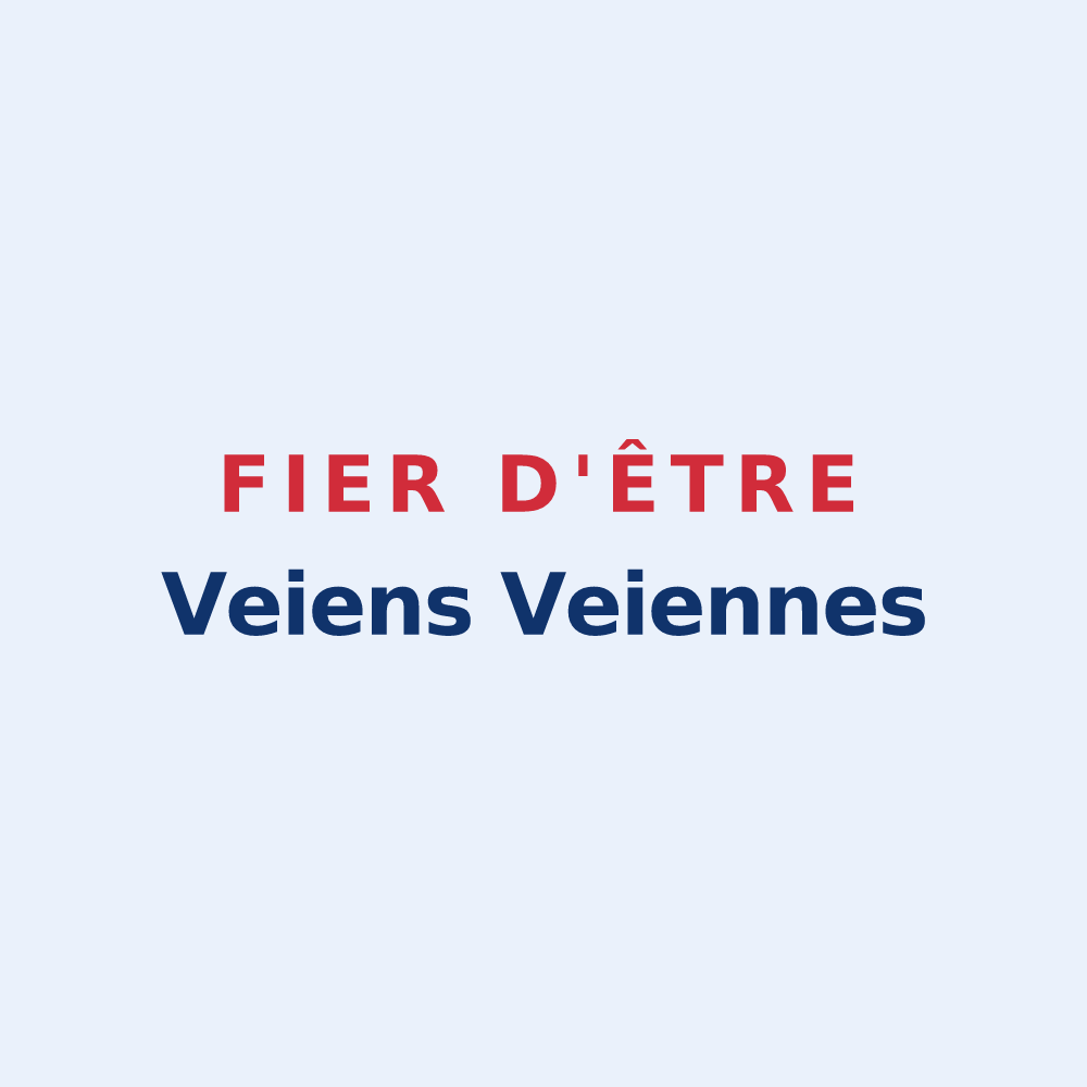 Sticker « Fier d'être Veiens Veiennes » — design pour Veix