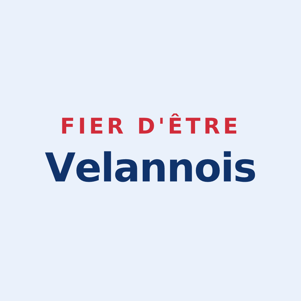 Sticker « Fier d'être Velannois » — design pour Velanne
