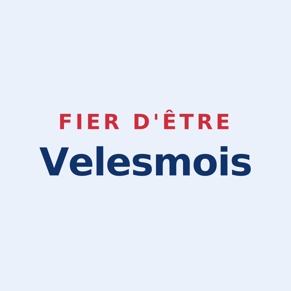 Sticker « Fier d'être Velesmois » — design pour Velesmes-Essarts