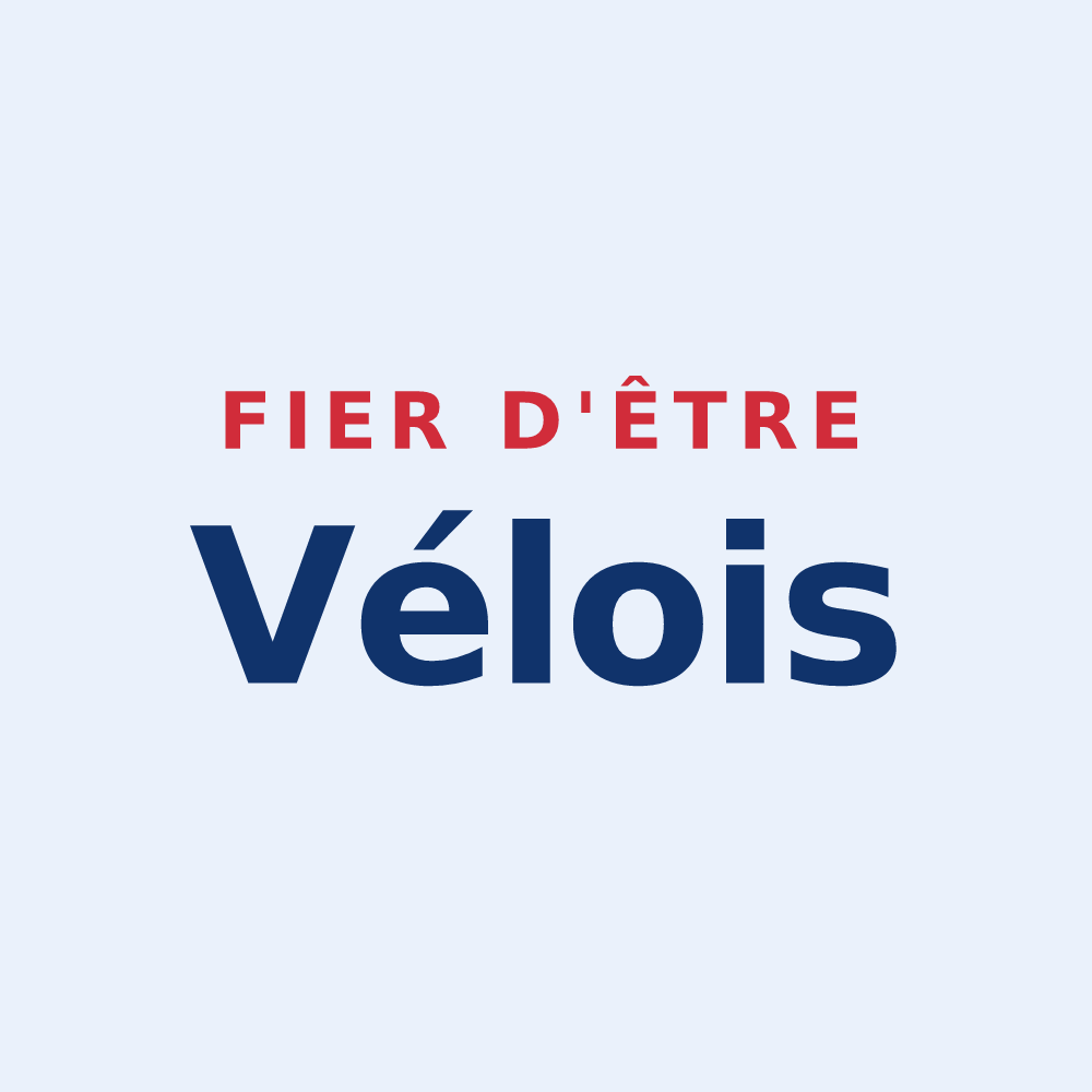 Sticker « Fier d'être Vélois » — design pour Vélieux