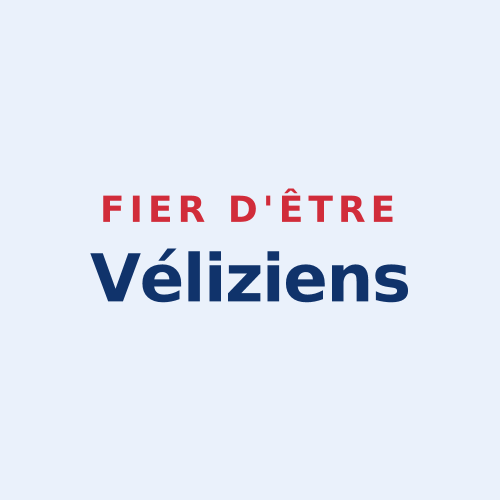 Sticker « Fier d'être Véliziens » — design pour Vélizy-Villacoublay