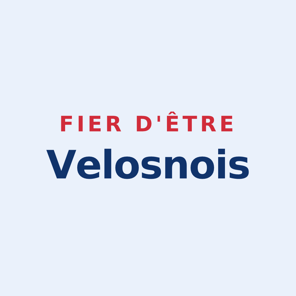 Sticker « Fier d'être Velosnois » — design pour Velosnes