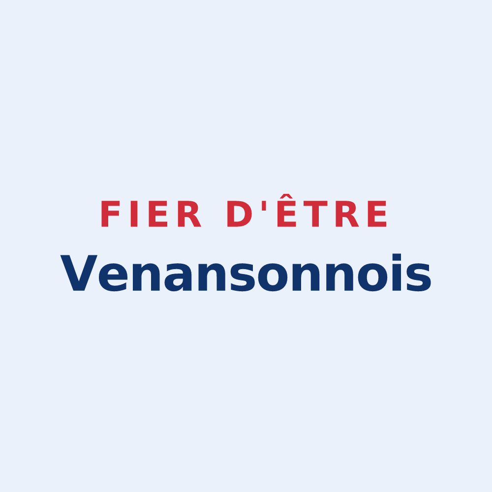 Sticker « Fier d'être Venansonnois » — design pour Venanson