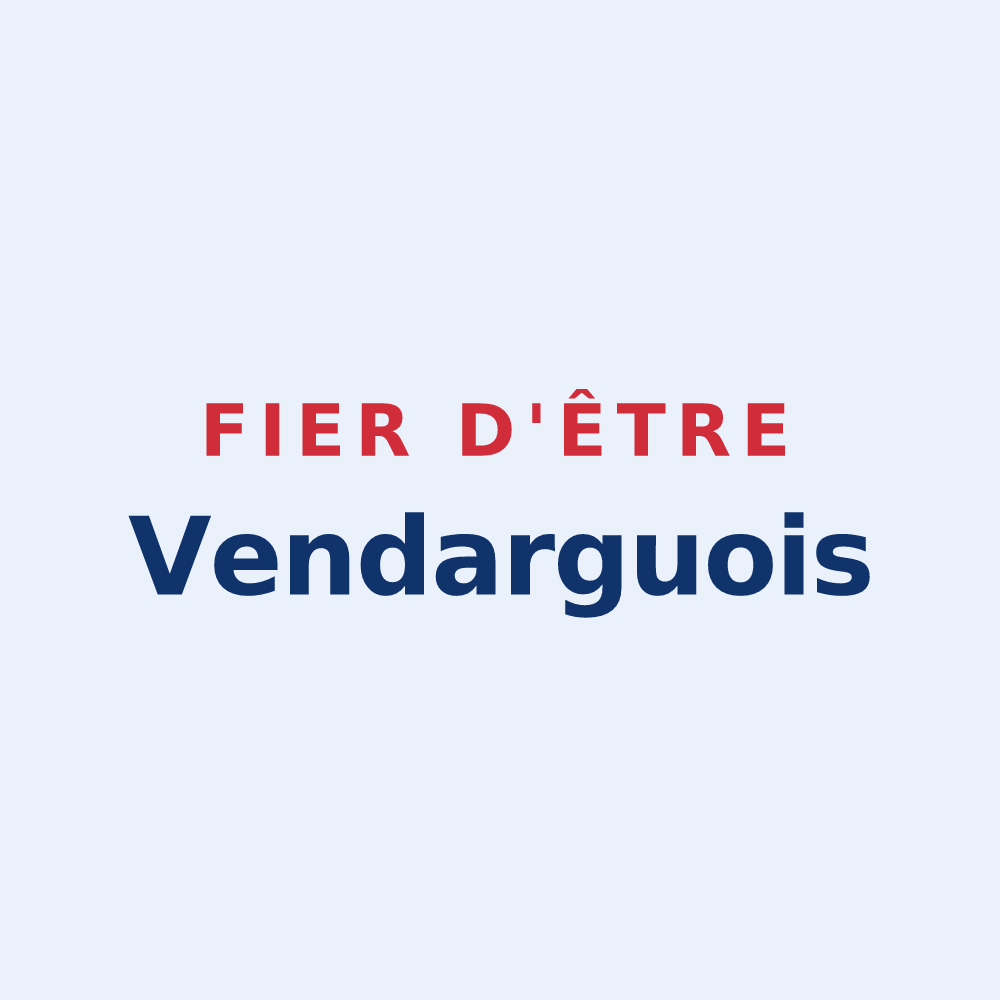 Sticker « Fier d'être Vendarguois » — design pour Vendargues