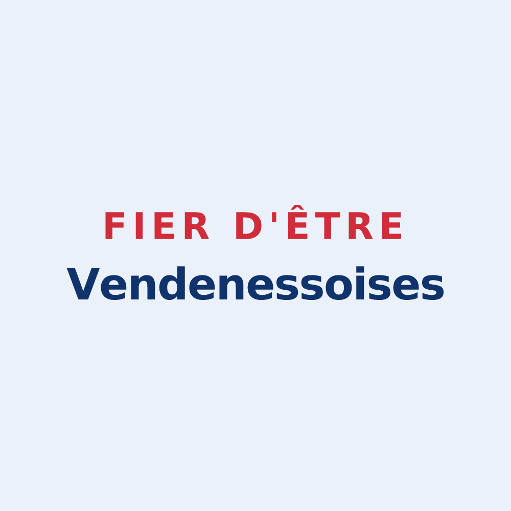 Sticker « Fier d'être Vendenessoises » — design pour Vendenesse-lès-Charolles