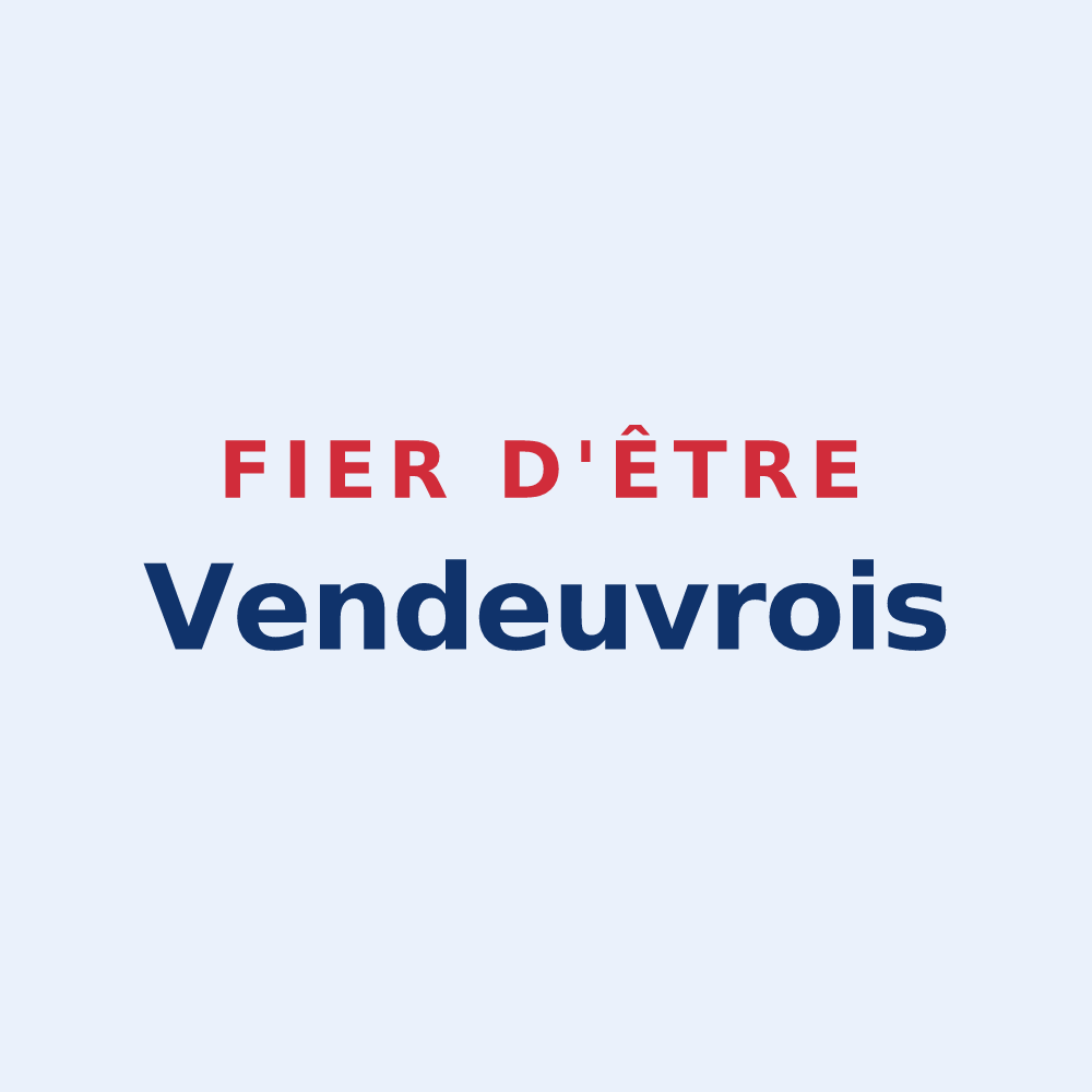Sticker « Fier d'être Vendeuvrois » — design pour Vendeuvre-sur-Barse