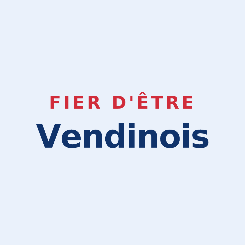 Sticker « Fier d'être Vendinois » — design pour Vendine
