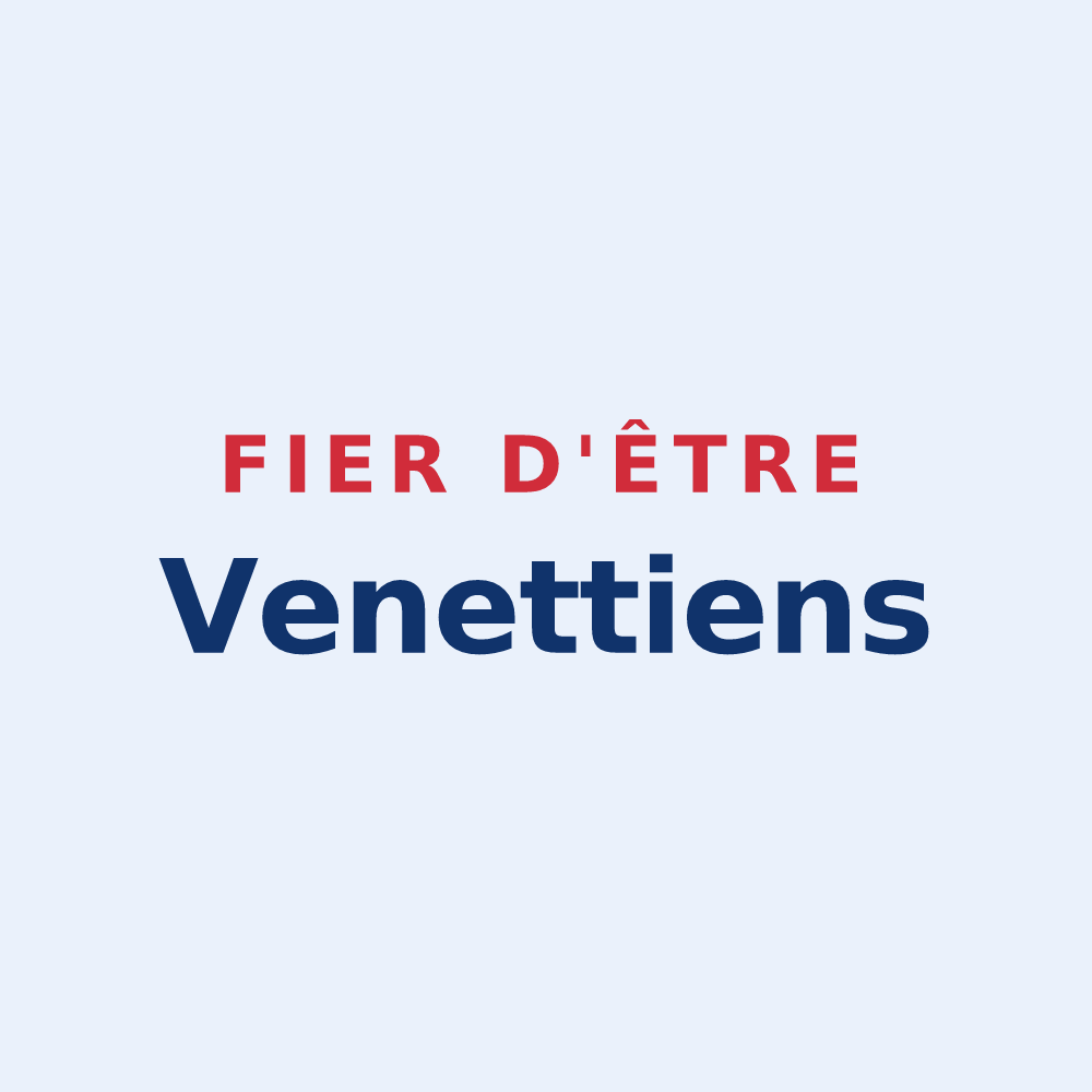 Sticker « Fier d'être Venettiens » — design pour Venette