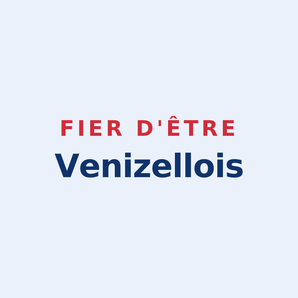 Sticker « Fier d'être Venizellois » — design pour Venizel