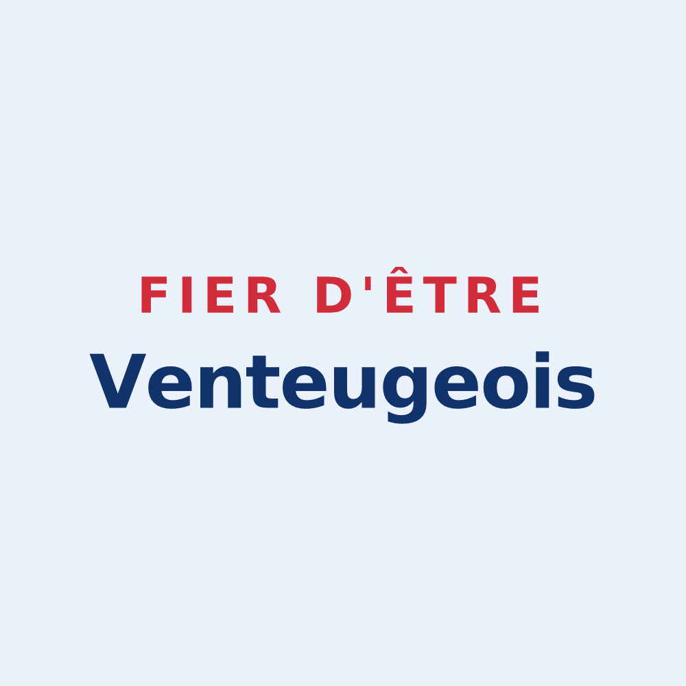 Sticker « Fier d'être Venteugeois » — design pour Venteuges