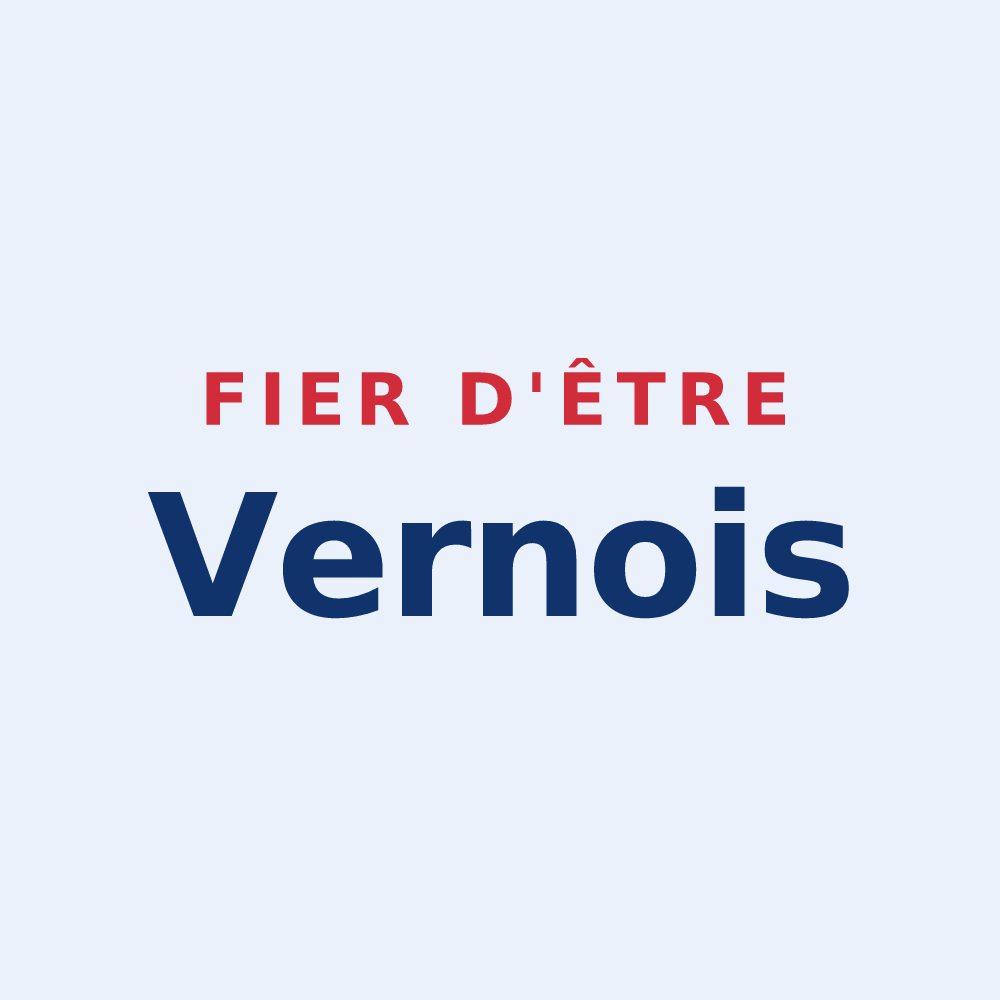 Sticker « Fier d'être Vernois » — design pour Ver-lès-Chartres