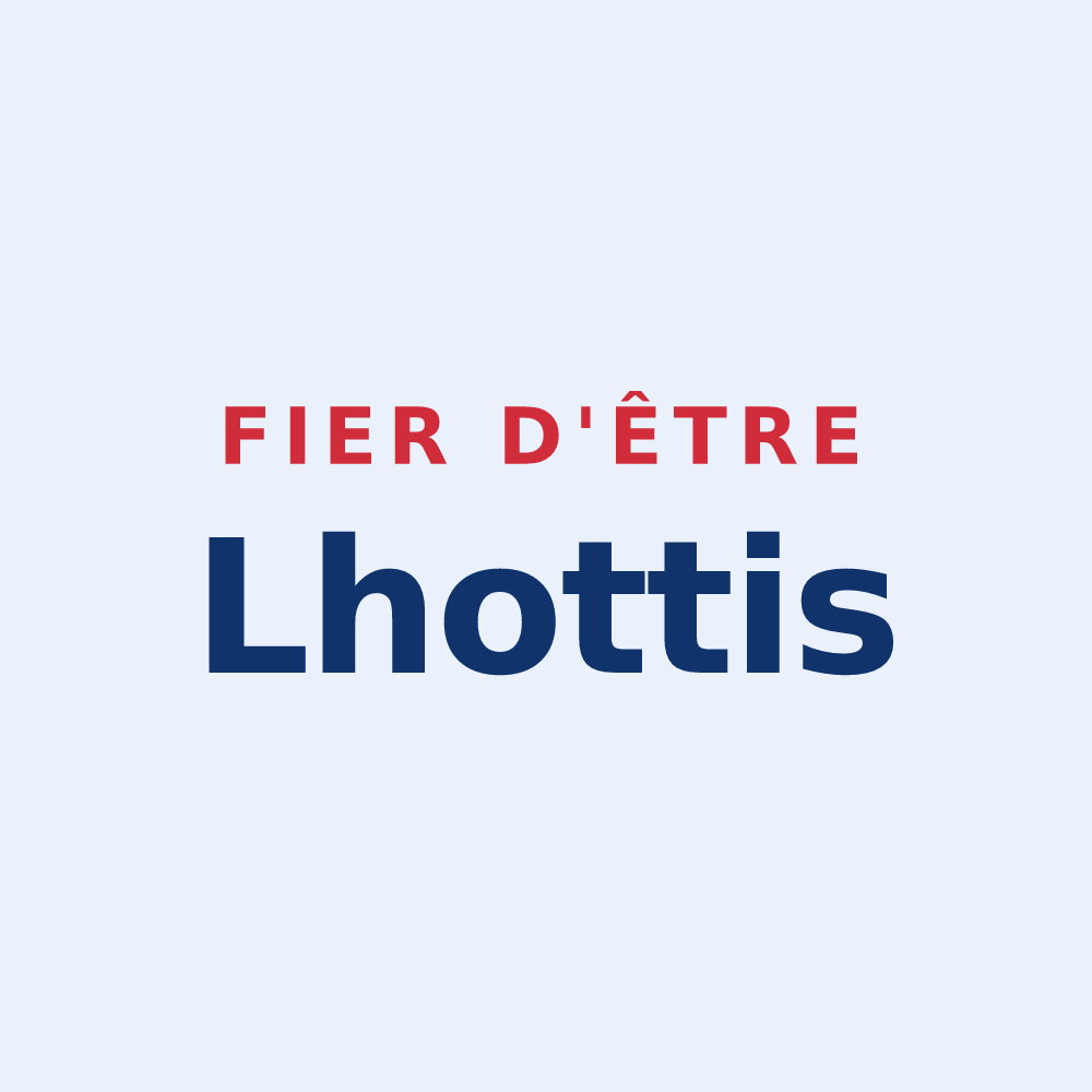 Sticker « Fier d'être Lhottis » — design pour Verchaix