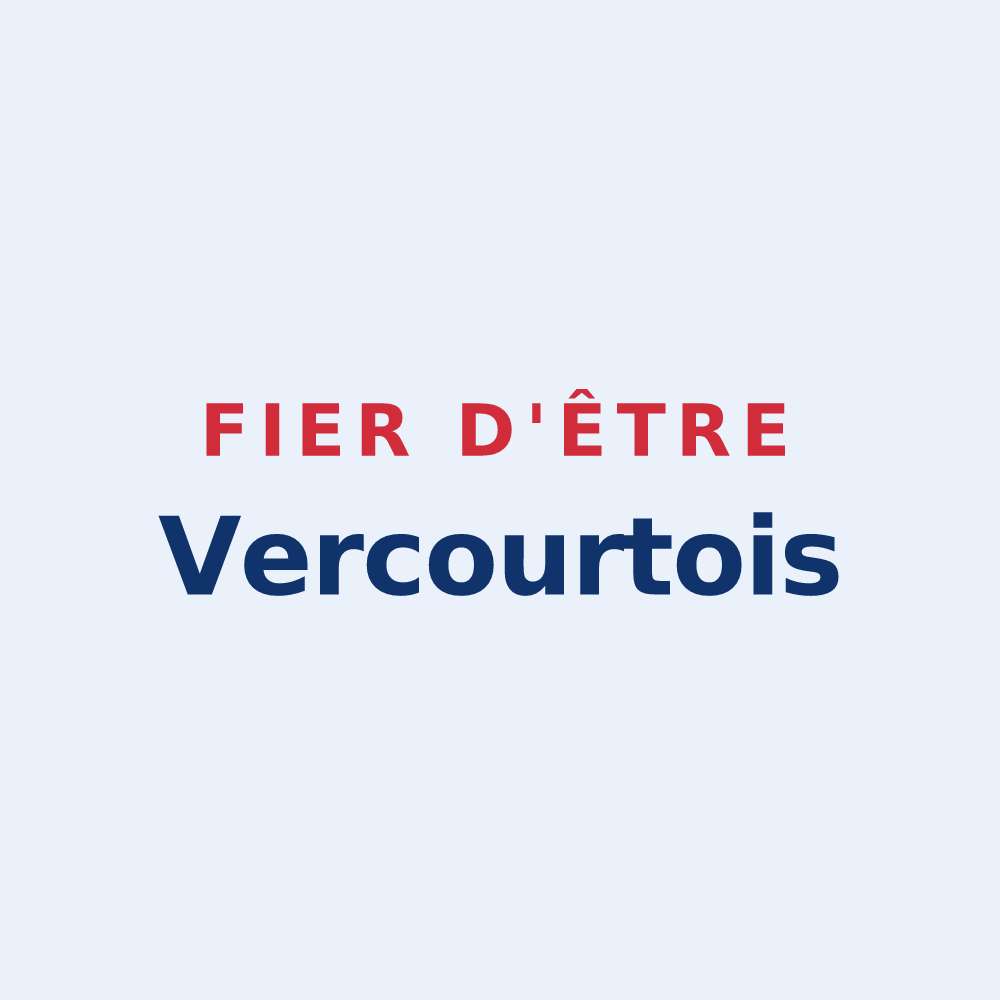 Sticker « Fier d'être Vercourtois » — design pour Vercourt
