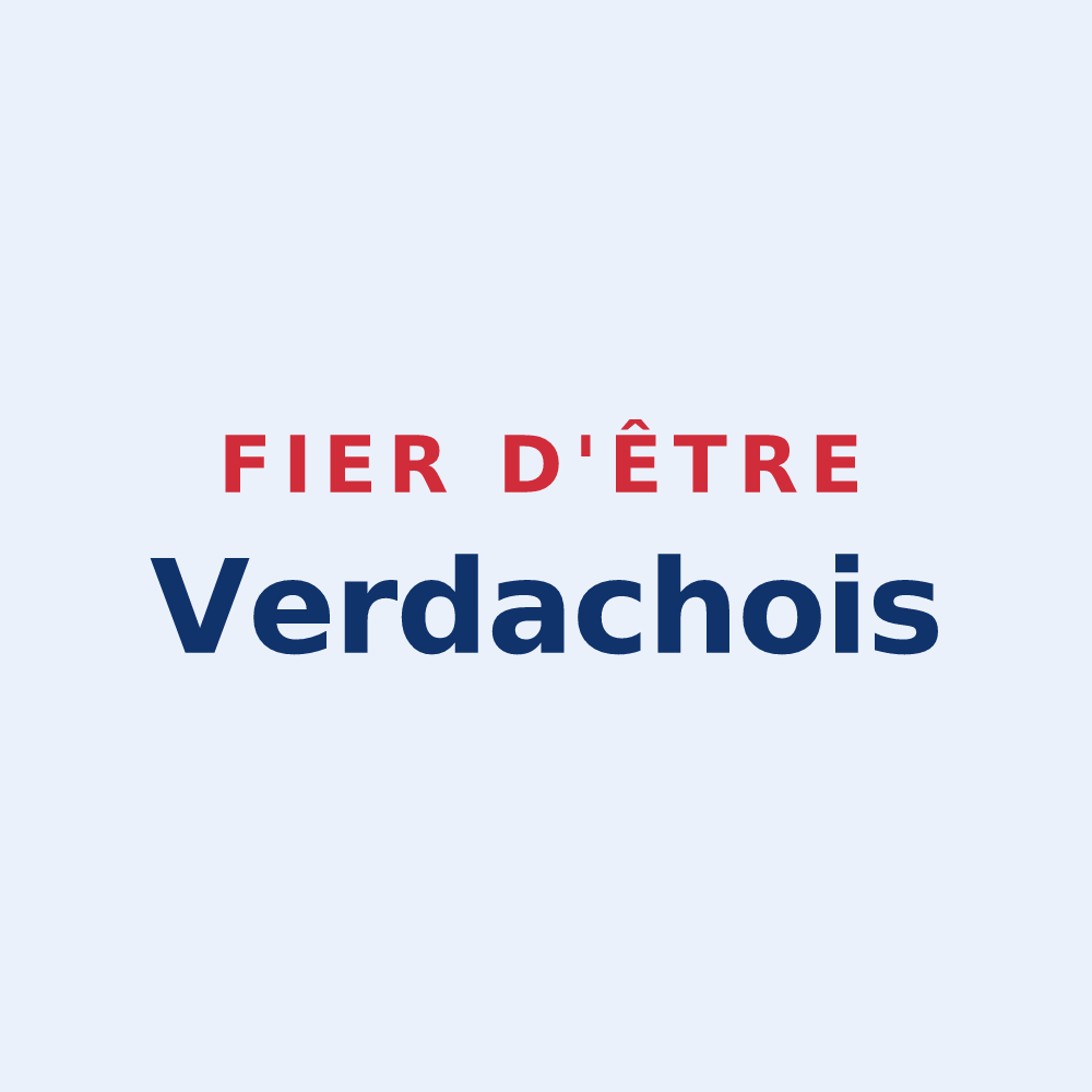 Sticker « Fier d'être Verdachois » — design pour Verdaches