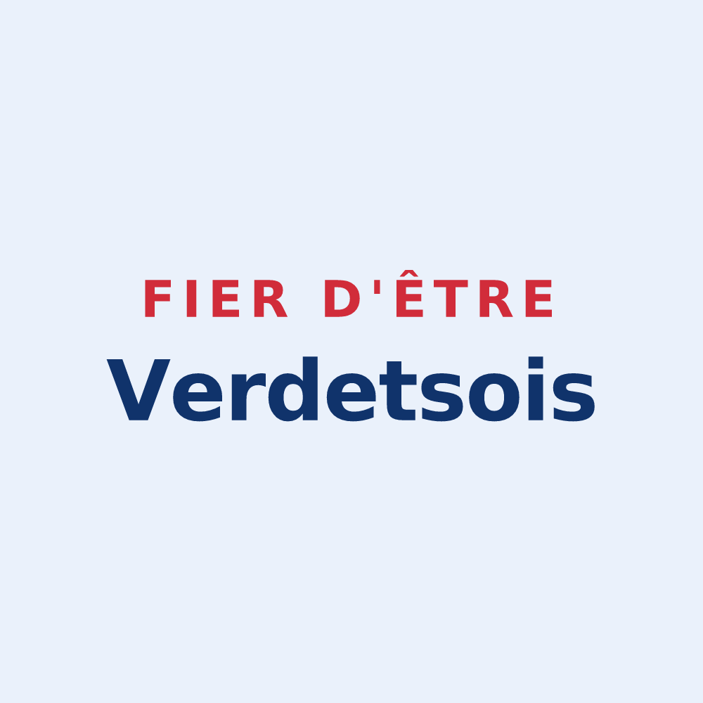 Sticker « Fier d'être Verdetsois » — design pour Verdets