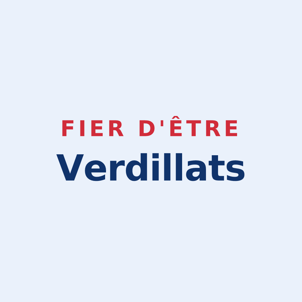 Sticker « Fier d'être Verdillats » — design pour Verdilly