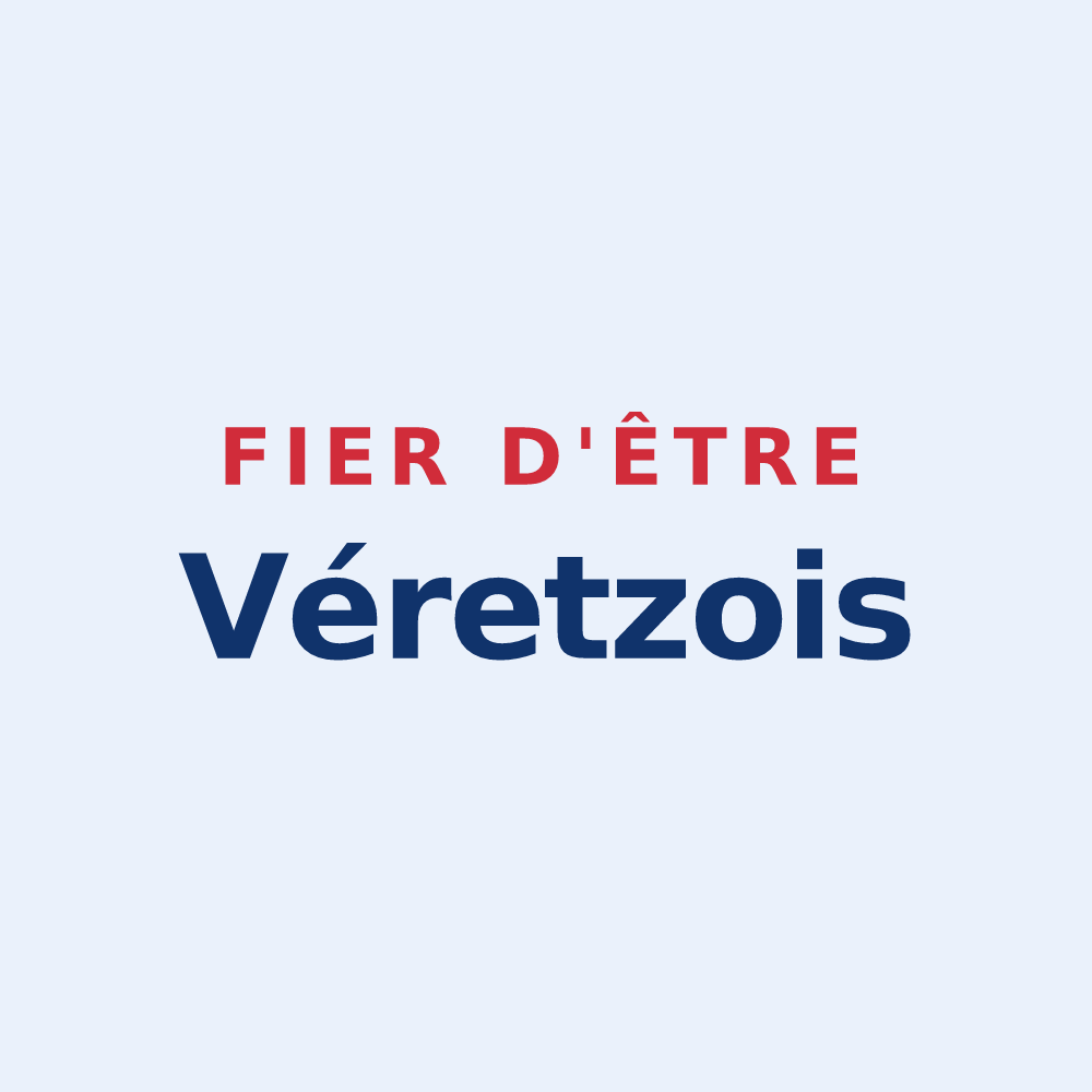 Sticker « Fier d'être Véretzois » — design pour Véretz