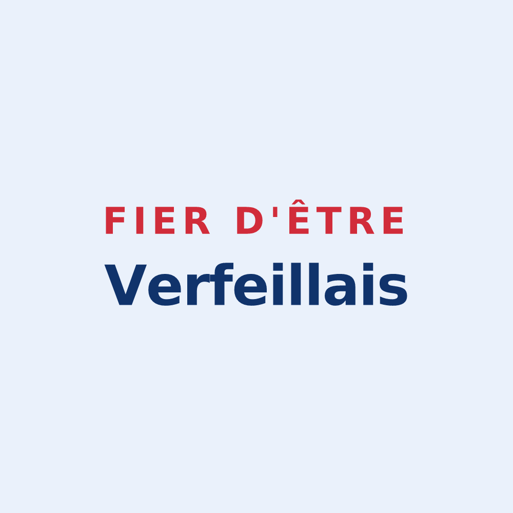 Sticker « Fier d'être Verfeillais » — design pour Verfeil