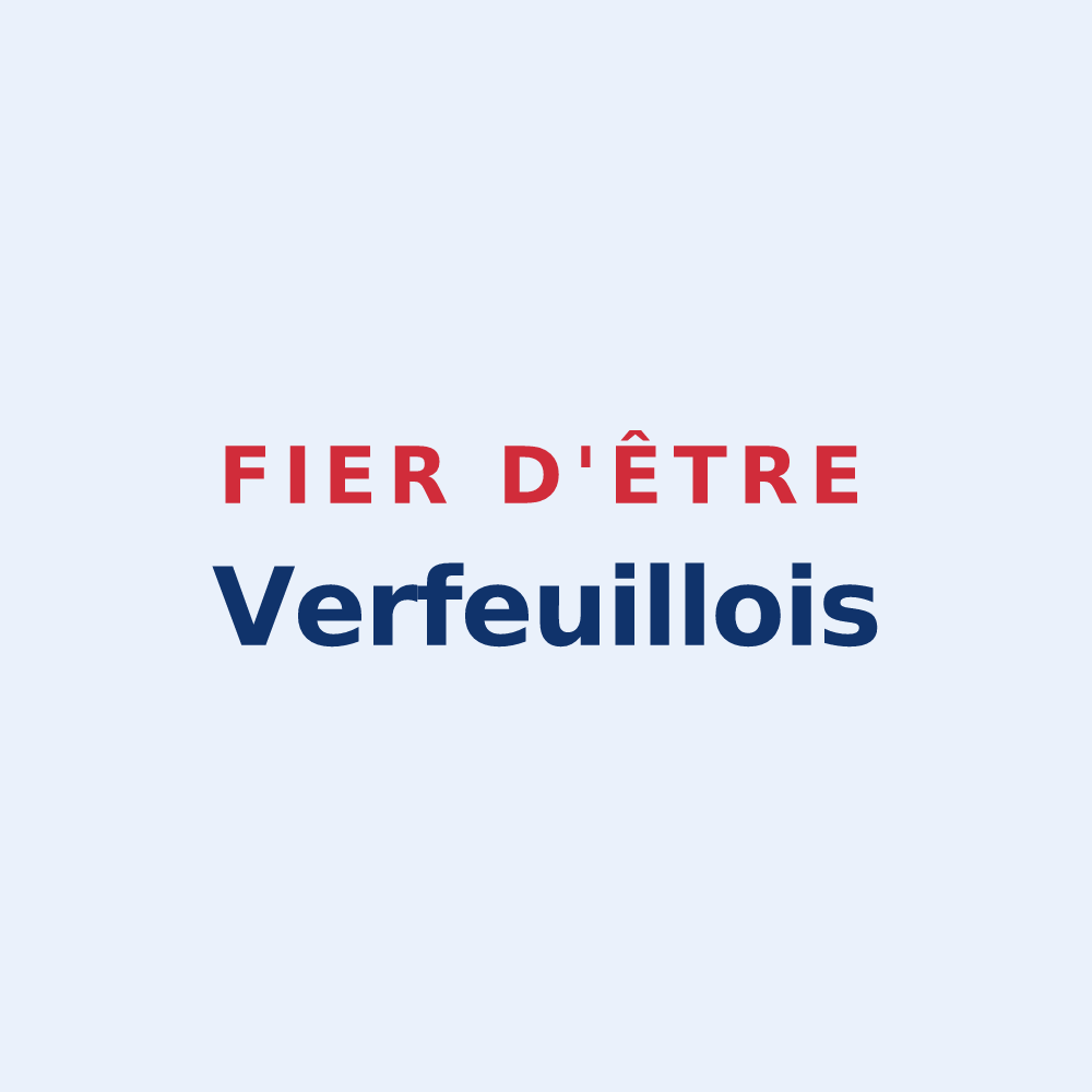 Sticker « Fier d'être Verfeuillois » — design pour Verfeuil