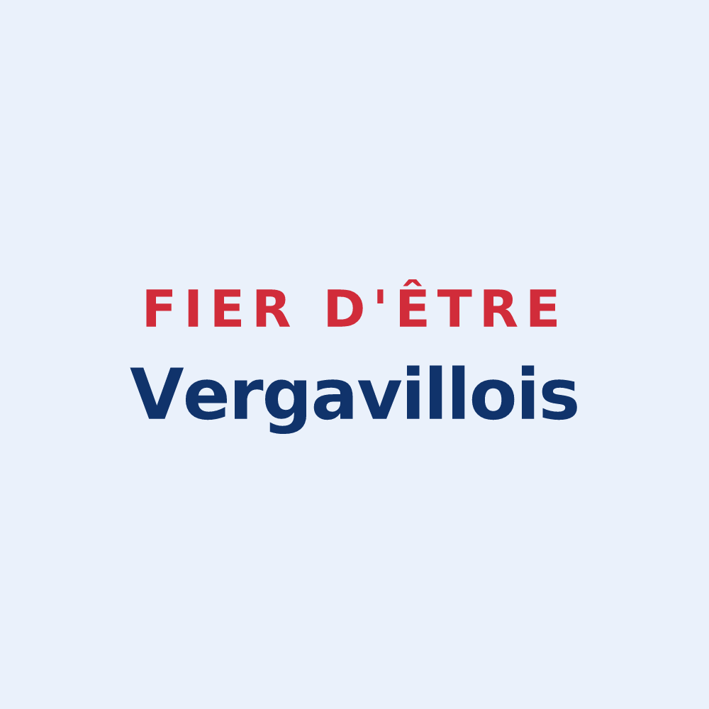 Sticker « Fier d'être Vergavillois » — design pour Vergaville