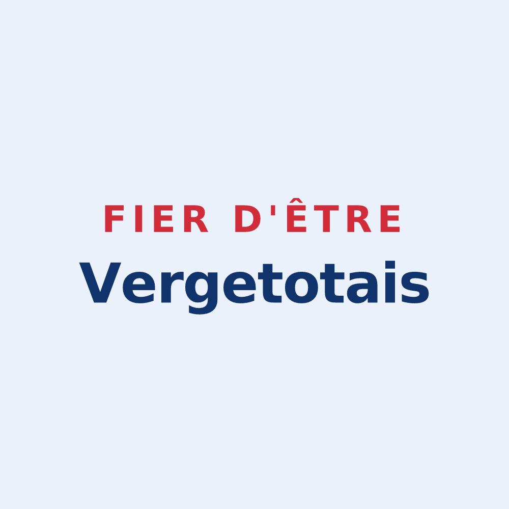 Sticker « Fier d'être Vergetotais » — design pour Vergetot